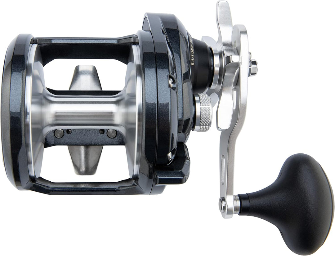 Shimano Torium TOR16HGAL, Linkshand Salzwasser Trolling Angelrolle, 16HGA