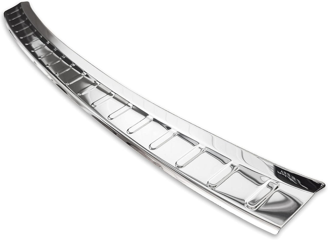 Ladekantenschutz Edelstahl CHROM kompatibel für BMW 2er Active TOURER F45 | 2014 | mit Abkantung | p