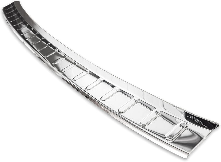 Ladekantenschutz Edelstahl CHROM kompatibel für BMW 2er Active TOURER F45 | 2014 | mit Abkantung | p