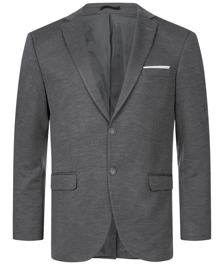 Indumentum Herren Sakko Blazer IJS-102 S Grau, S Grau