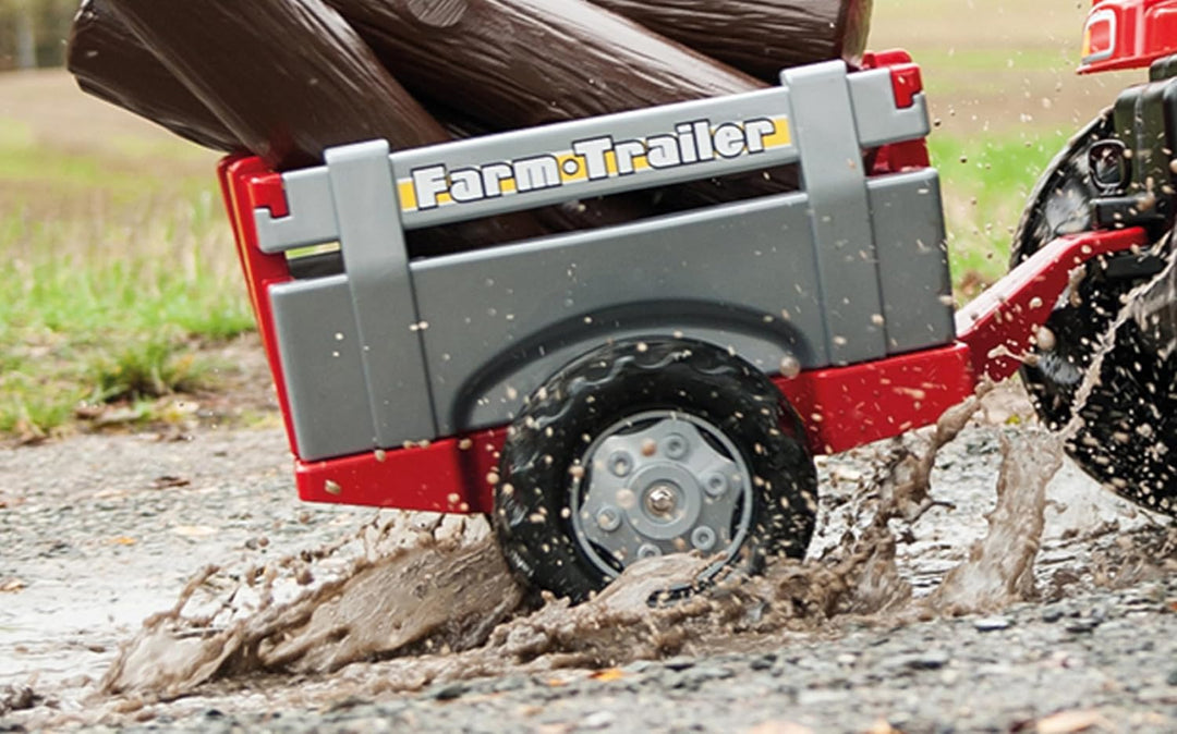 Rolly Toys S2612209 rollyFarm Trailer Anhänger Kinderfahrzeuge (Alter 2,5-10 Jahre, Heckklappe, Eina