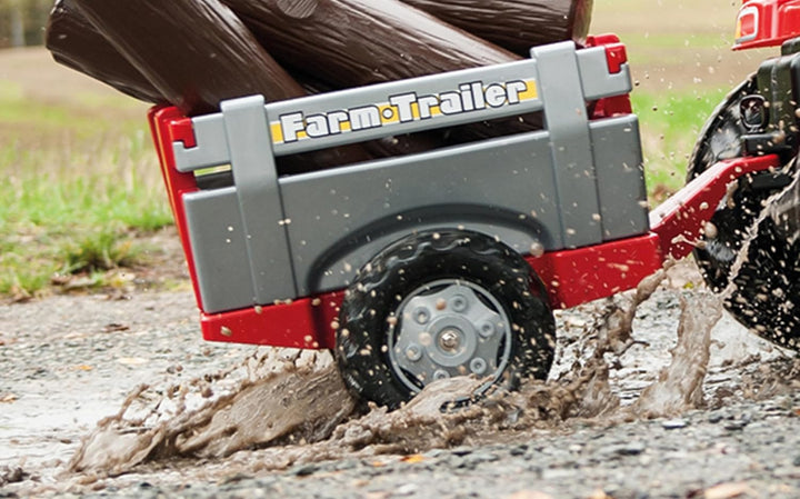 Rolly Toys S2612209 rollyFarm Trailer Anhänger Kinderfahrzeuge (Alter 2,5-10 Jahre, Heckklappe, Eina