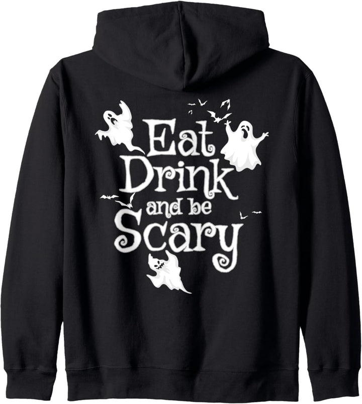 Gruselig Geisterstunde Geister Gespenster Halloween Kapuzenjacke