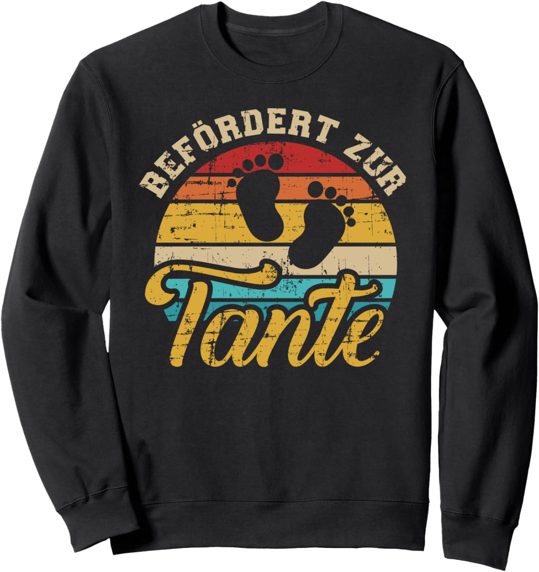 Befördert zur Tante vintage Sweatshirt