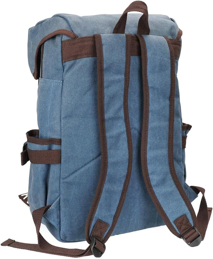 Rucksack mit Aufklärungstrupp Wappen für Attack on Titan Fans | Hellbraun oder Blau, Blau