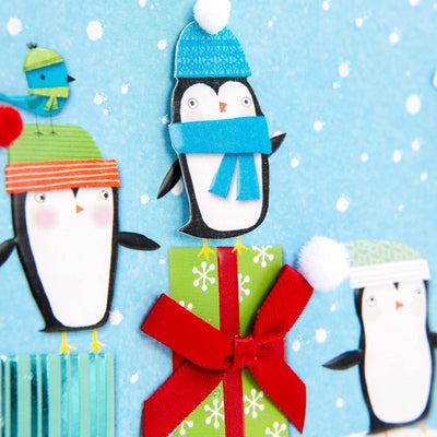 Hallmark Weihnachtskarten-Set (24 Stück, handgefertigte Weihnachtskarten mit Umschlägen), Handgefert