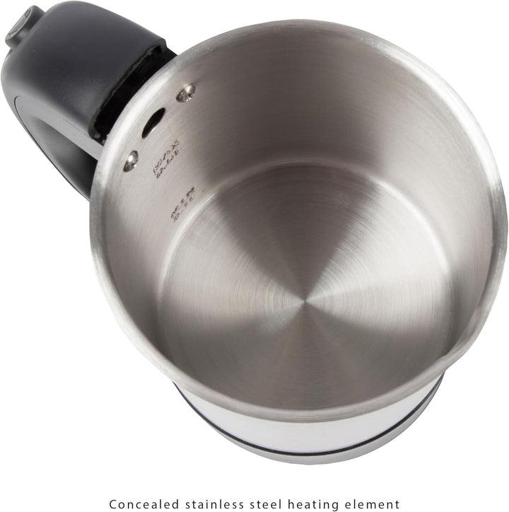 Bomann® Wasserkocher mit 0,5L Füllmenge | Wasserkocher klein ideal für unterwegs | Reisewasserkocher