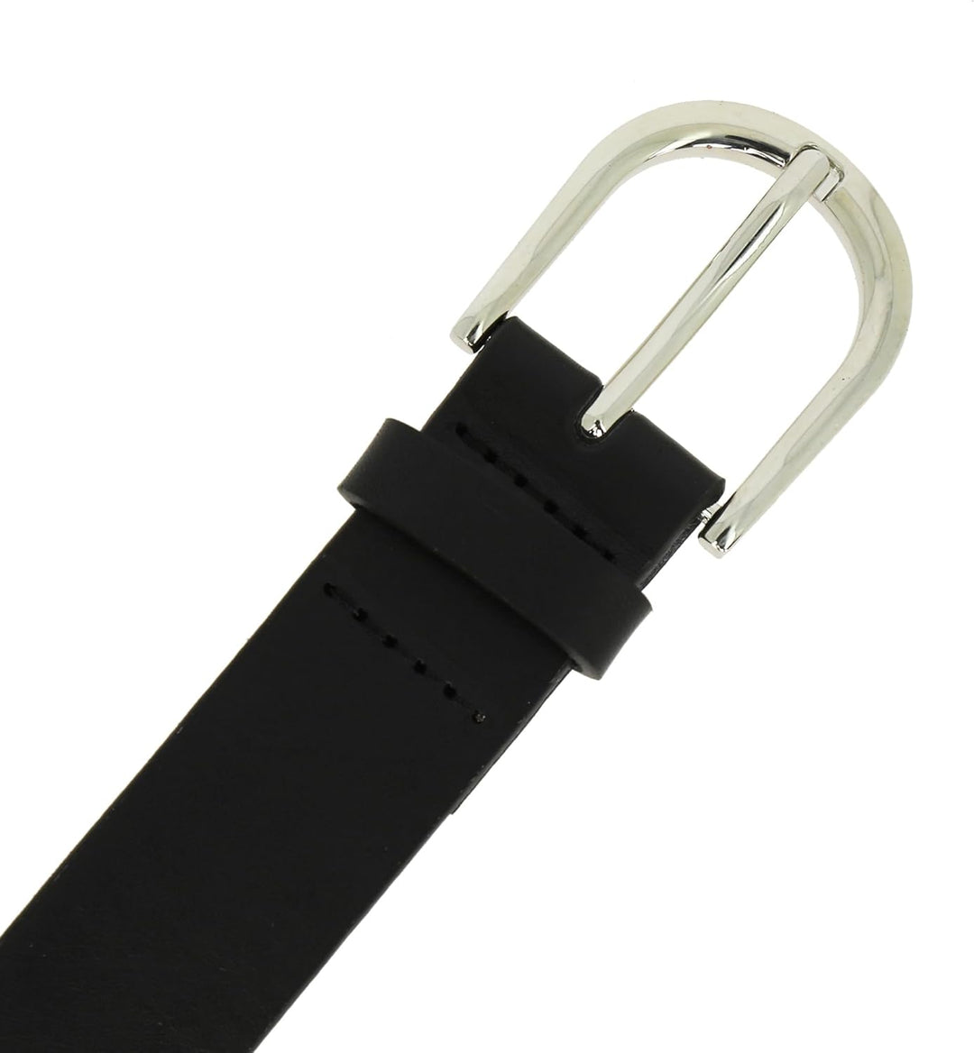 FASHIONGEN - Damengürtel aus pflanzlich gegerbtem Vollnarbenleder, 3 cm breiter ledergürtel, Damengü