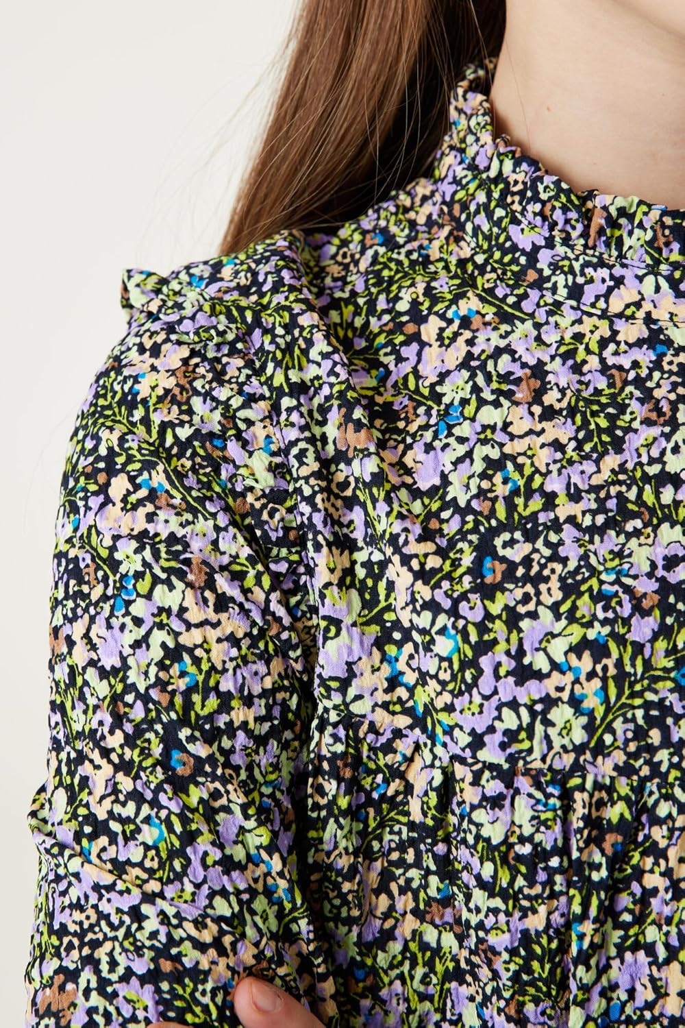 GARCIA Mädchen Kleid 146 Blue Heather (9112), 146 Blue Heather (9112)