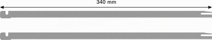 Bosch 2x PRO Foam GSG300 Sägeblatt, 300 mm (für Schaum, Schaum, Länge mm, Professional Zubehör Schau