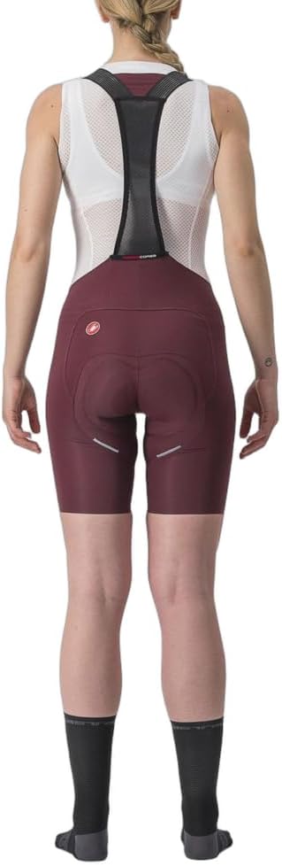 CASTELLI Damen Shorts Free Aero Rc W Bibshort XS Deep Bordeaux, XS Deep Bordeaux