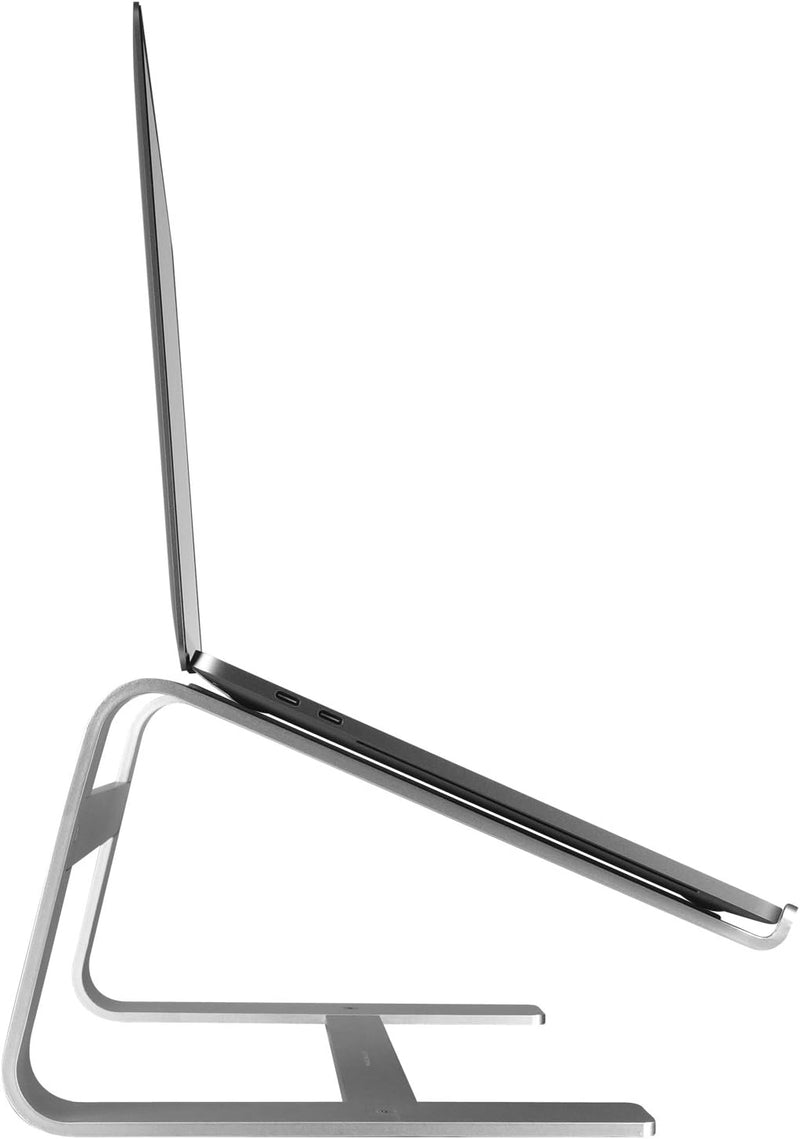 Macally astand Aluminium Laptop Ständer für Apple Macbook, Macbook Air, Macbook Pro – Silber Single,
