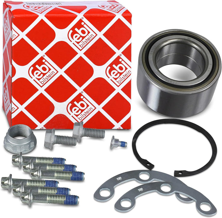 febi bilstein 07931 Radlagersatz mit Anbaumaterial , 1 Stück
