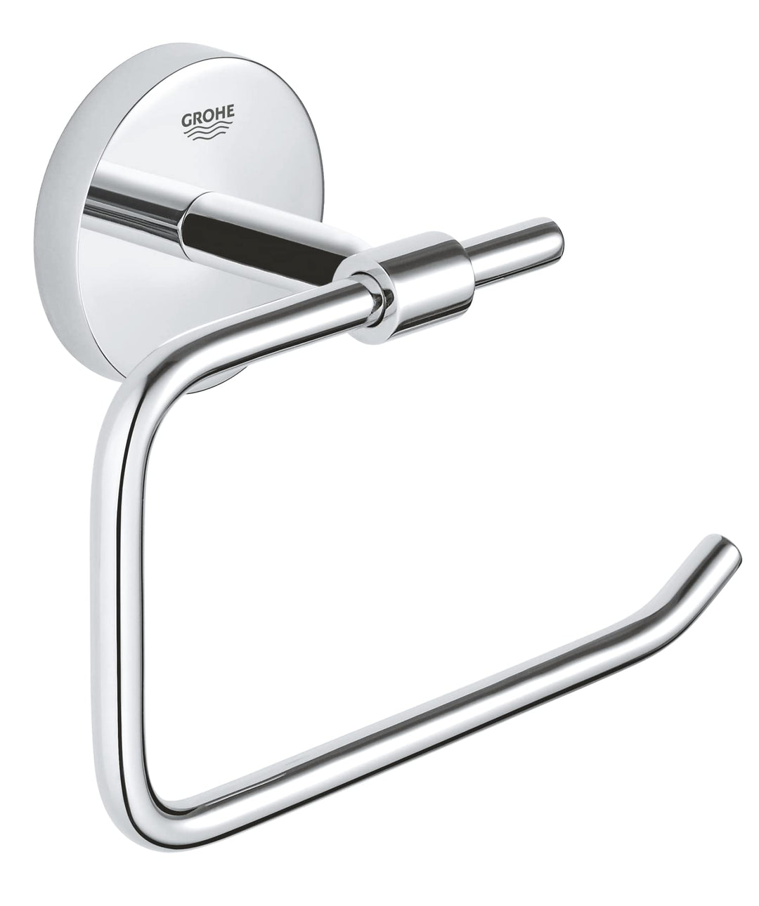 GROHE Start Cosmopolitan - Papierhalter (Material: Metall, verdeckte Befestigung, ohne Deckel, langl