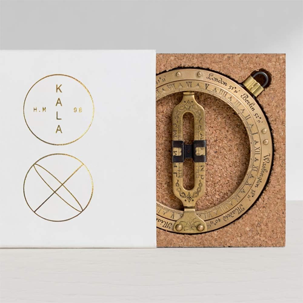 Kala Taschensonnenuhr Antik-Design