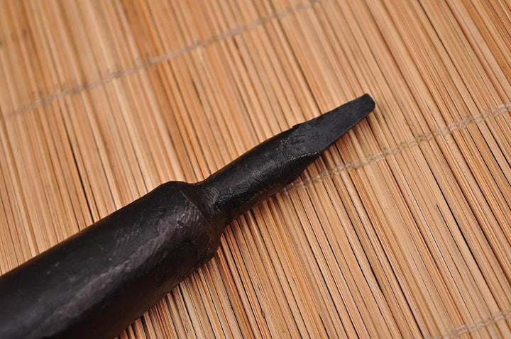 Bergstockspitze Handverarbeitet Carbon Stahl 1095 4297, Schwarz