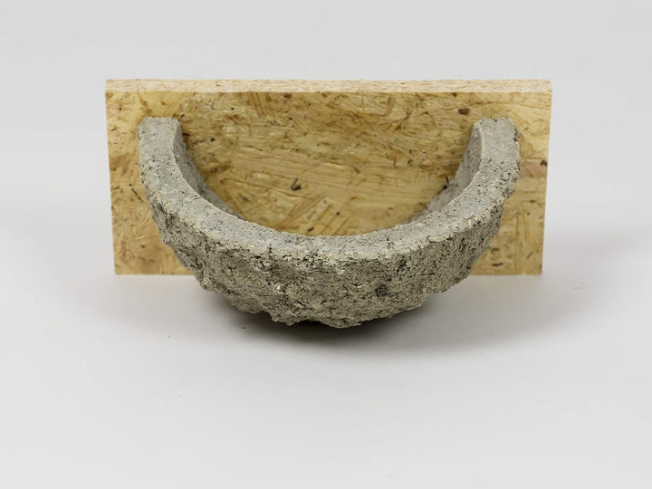Stumfall Schwalbennest, Nistkasten, Rauchschwalbennest, Nisthilfe, Grau, Holzbeton, Naturgetreu, Sch