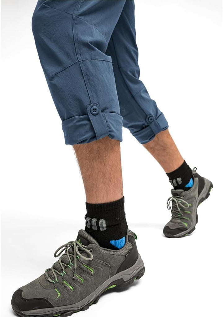 Maier Sports Herren Outdoorhose Nil, funktionale Wanderhose, atmungsaktive Trekking-Hose mit Rollup-