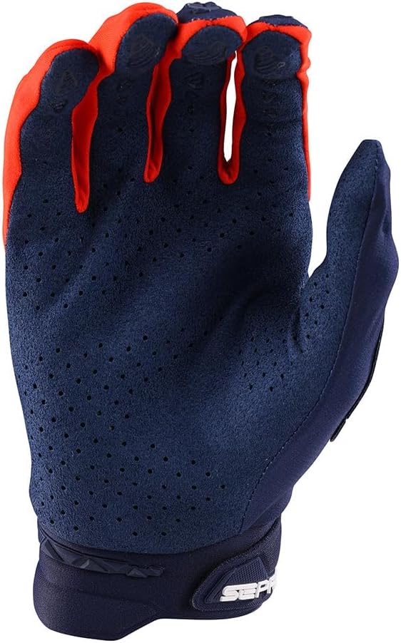 Troy Lee Designs Unisex – Erwachsene Handschuhe M Marineblau/Orange, M Marineblau/Orange