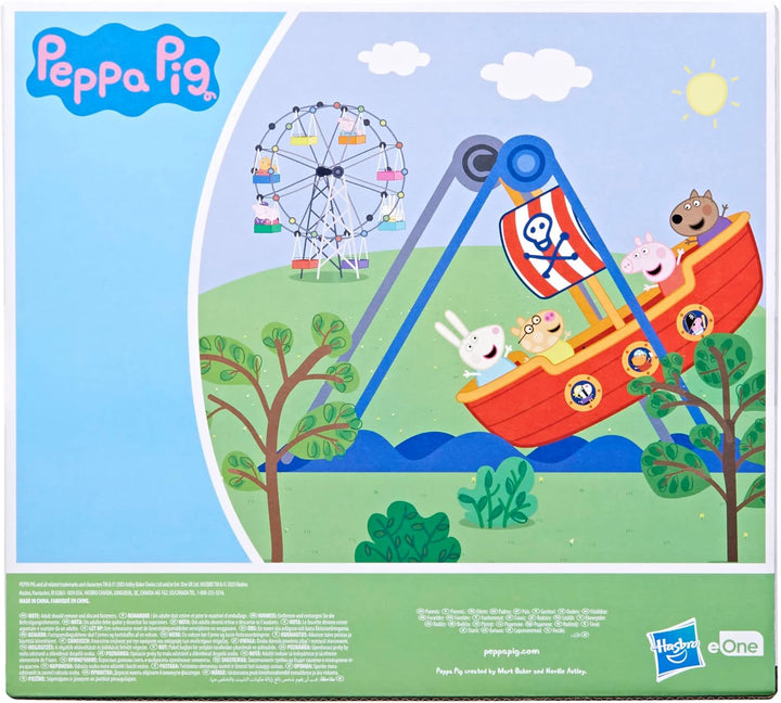 Peppa Pig Spielzeuge Piratenschiff-Spass mit Peppa, Spielset mit 2 Figuren, Kinderspielzeug PIRATE R