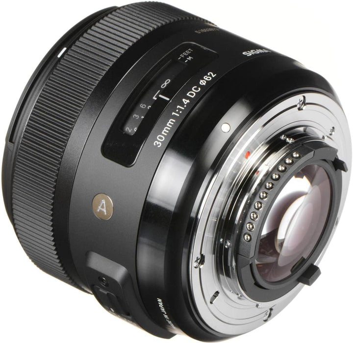 Sigma 30mm F1,4 DC HSM Art Objektiv für Nikon F Objektivbajonett für Nikon Single, für Nikon Single