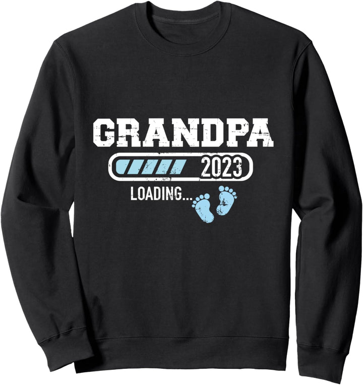 Opa 2023 Ladevorgang zur Schwangerschaft Ankündigung Sweatshirt
