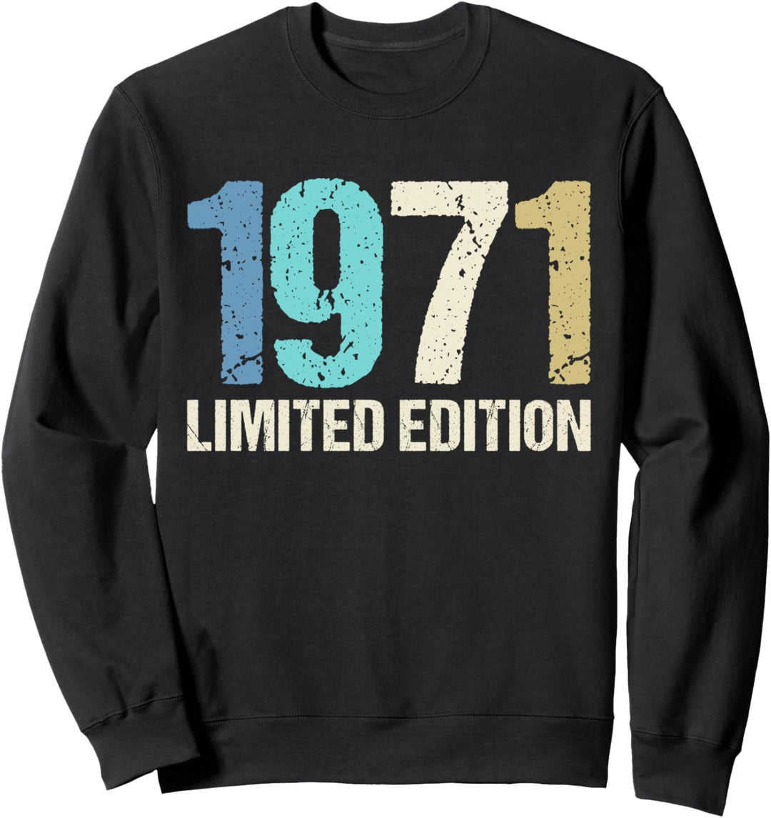 53. Geburtstag Mann Frau 53 Jahre 1971 Deko Lustig Geschenk Sweatshirt