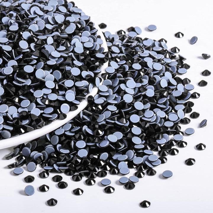 BEADSLAND Hotfix Strasssteine Bulk, 14400 Stück Kristall Hotfix Strasssteine zum Basteln Kleidung DI
