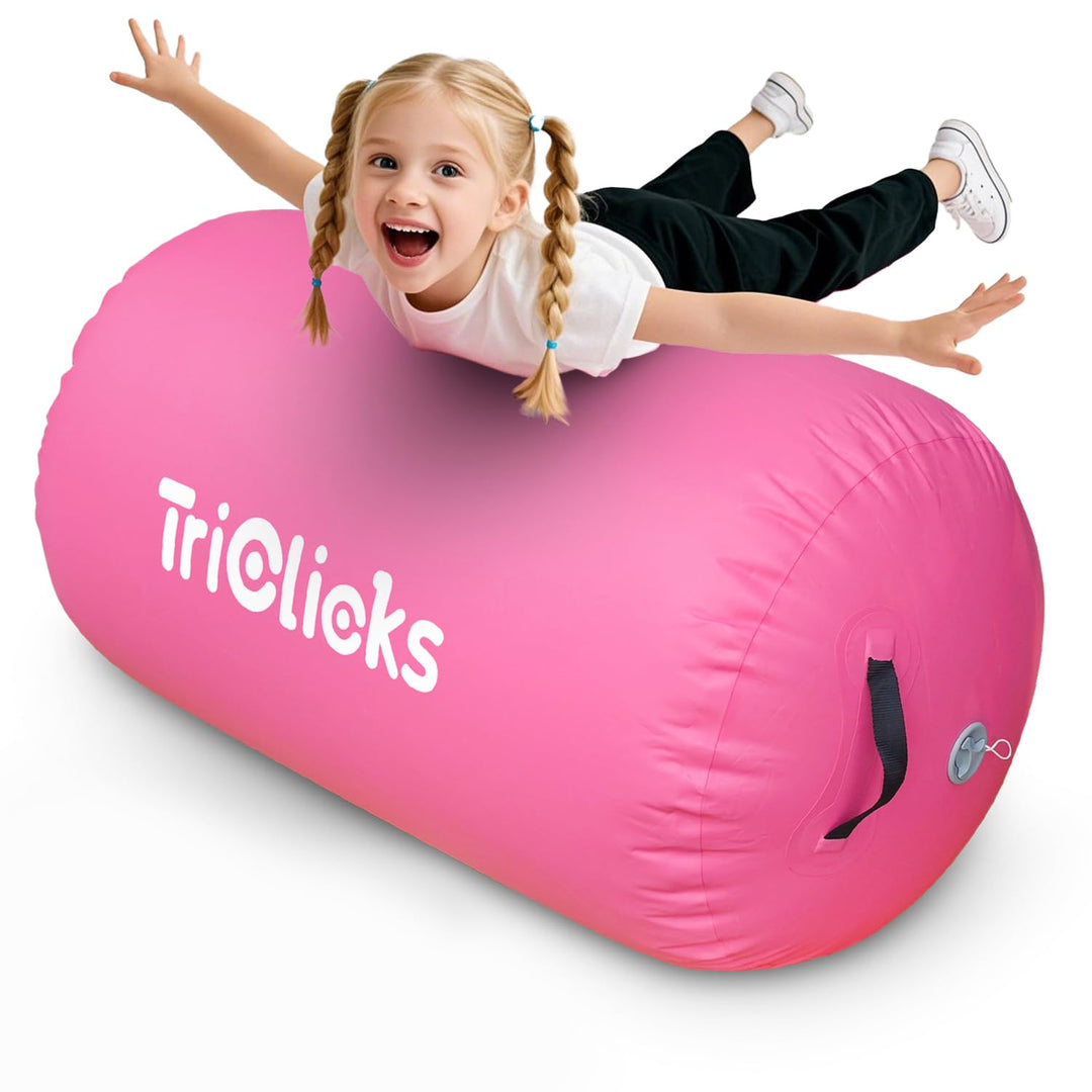 Triclicks Aufblasbare Air Roll,3 Grössen Air Roller Air Barrel Aufblasbare Luft Rollen Gymnastikmatt