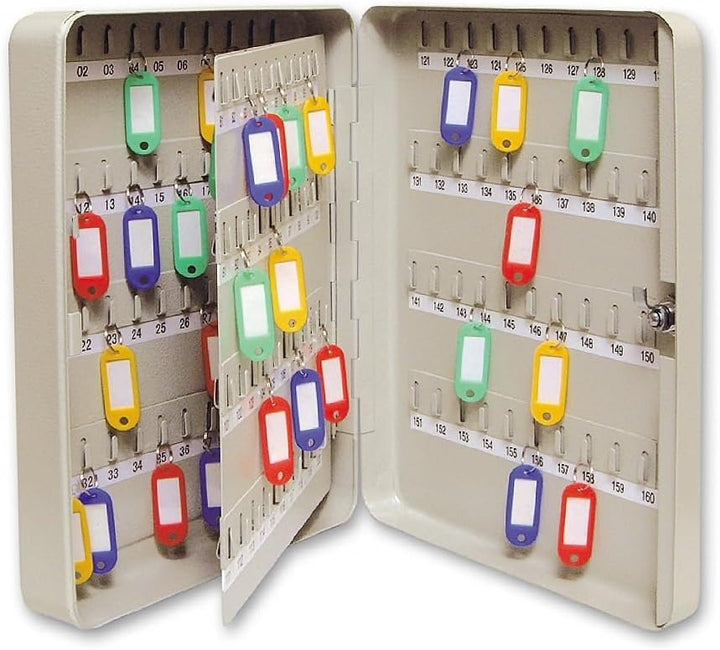 Sterling Locks KC140 Sperren Schlüsselkasten mit 140 Haken, Grau 140 hooks, 140 hooks