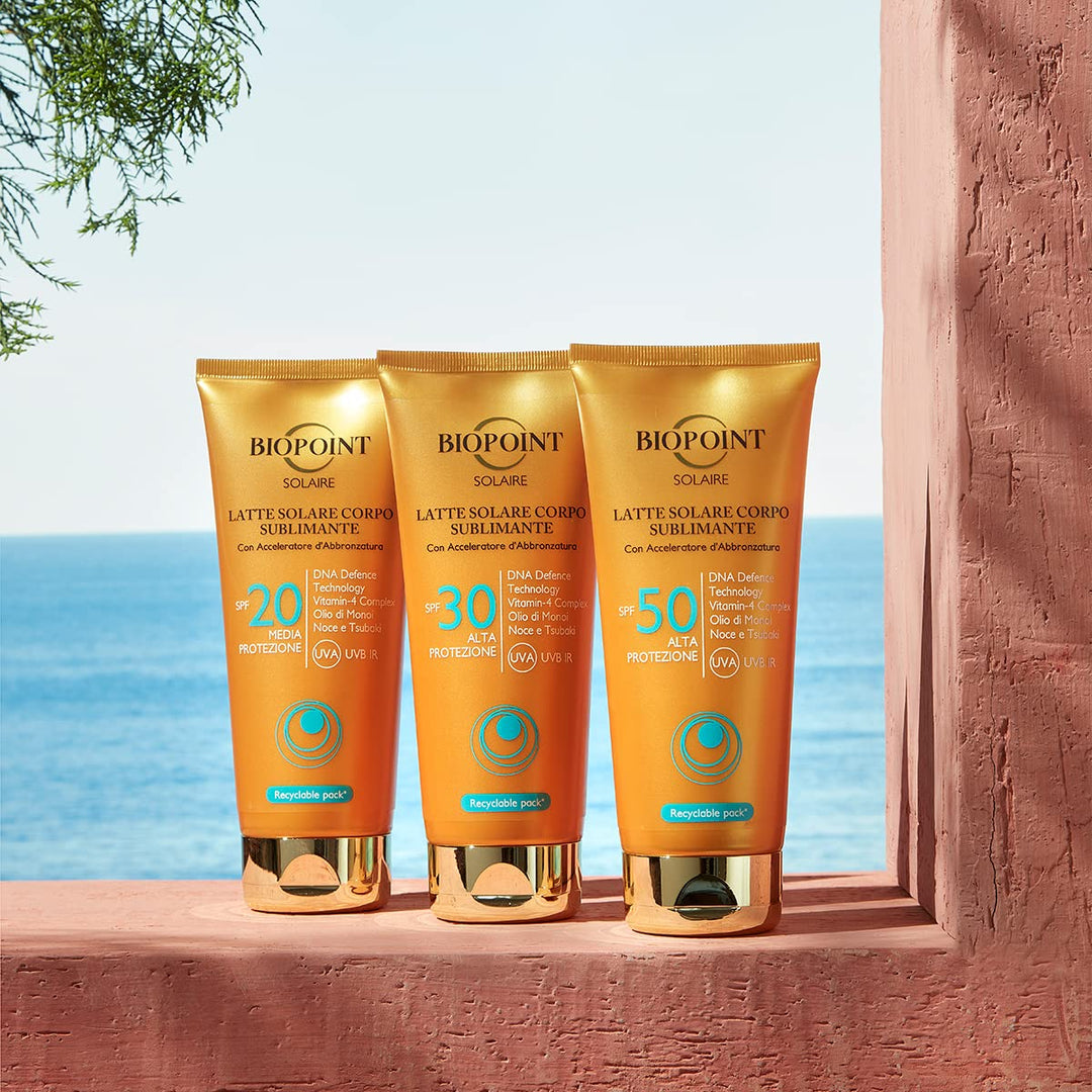 Biopoint Körpermilch Sublimante SPF 50, 200 ml