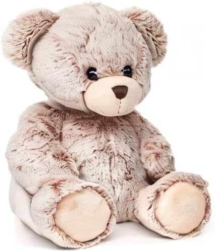 Uni-Toys - Teddybär, superweich (Hellbraun) - 24 cm (Höhe) - Plüsch-Bär, Teddy - Plüschtier, Kuschel