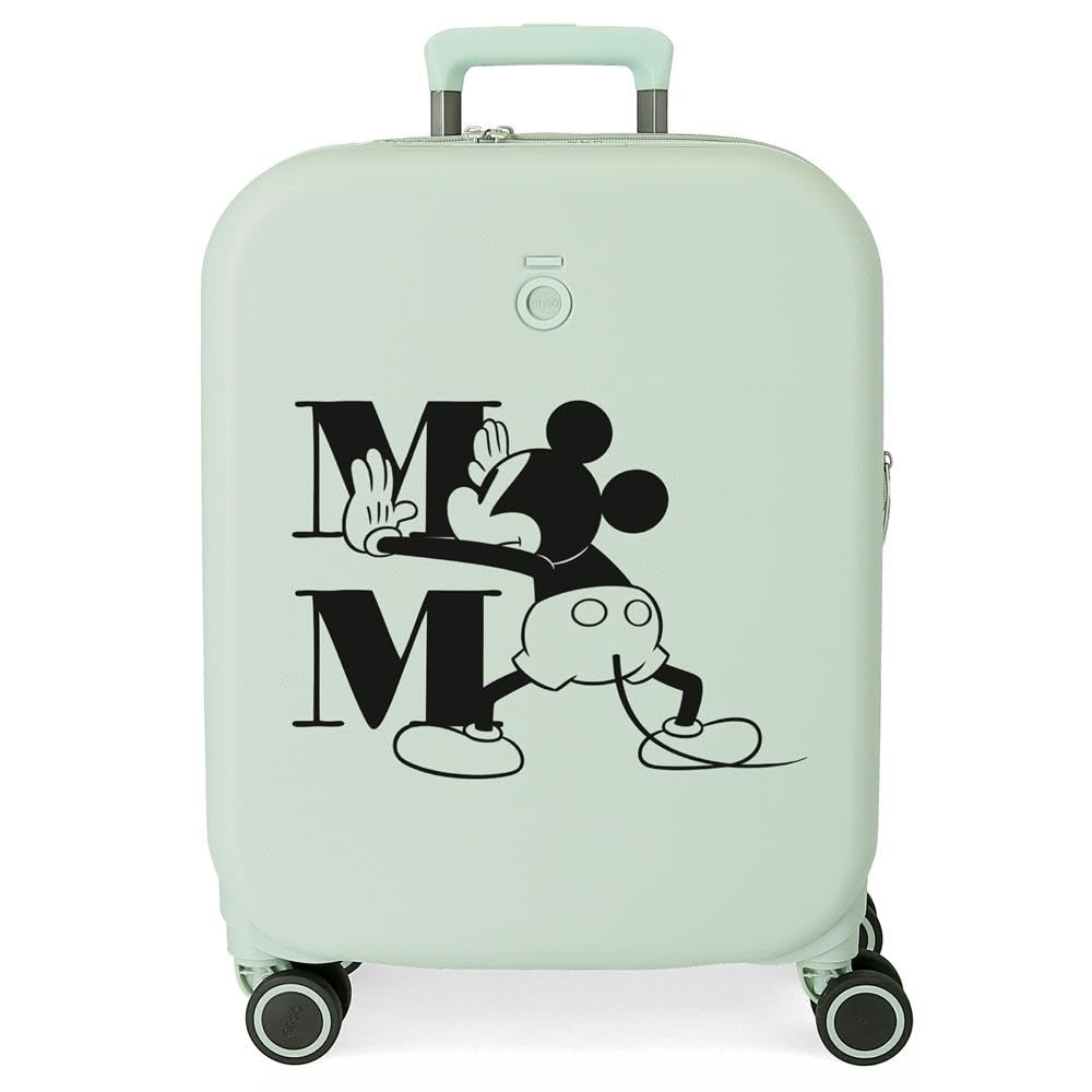 Disney Mickey Happiness Anpassbarer Koffer Grün, Koffer Grün