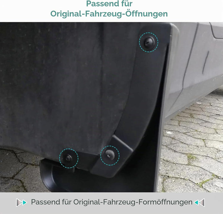 GAFAT V-W T-Cross Schmutzfänger, 2018-2022 2023 T-Cross Kotflügel Vorne und Hinten, Spritzschutz Aut