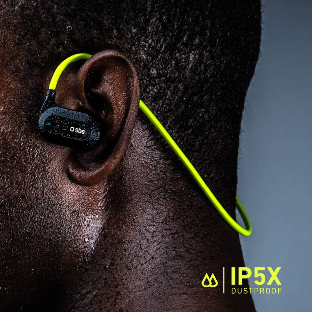 SBS HEART RATE RUNNER Sport-Ohrhörer mit Herzfrequenzmessung, flexiblem Kopfband, Answer/End-Taste,