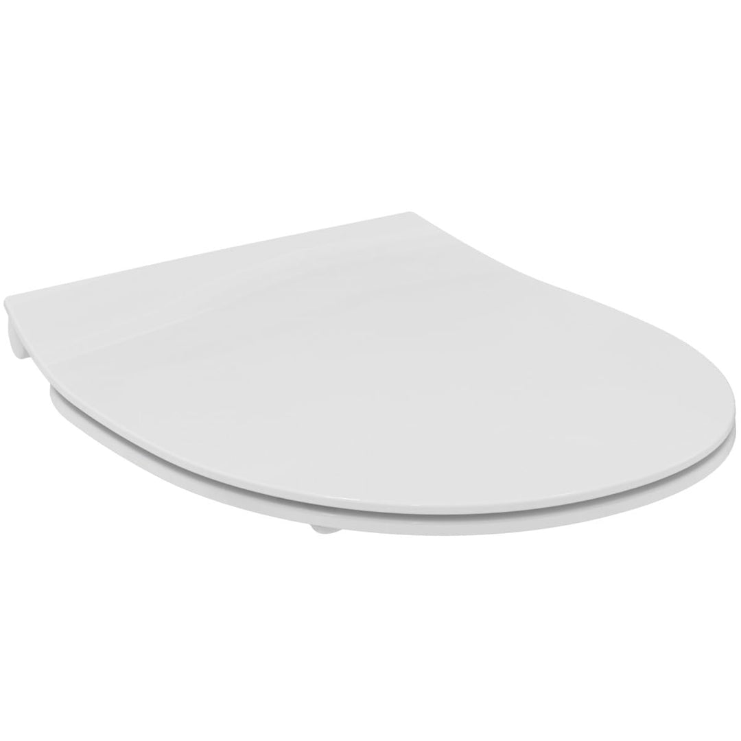 Ideal Standard Universal WC-Sitz mit Absenkautomatik (Softclose), Abnehmbarer Toilettensitz in ovale