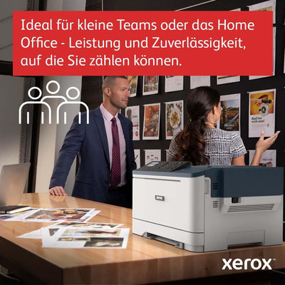 Xerox C310 A4 33 Seiten pro Minute Drucker Vorder/Retro Wireless PS3 PCL5e/6 2 Tabletts insgesamt 25