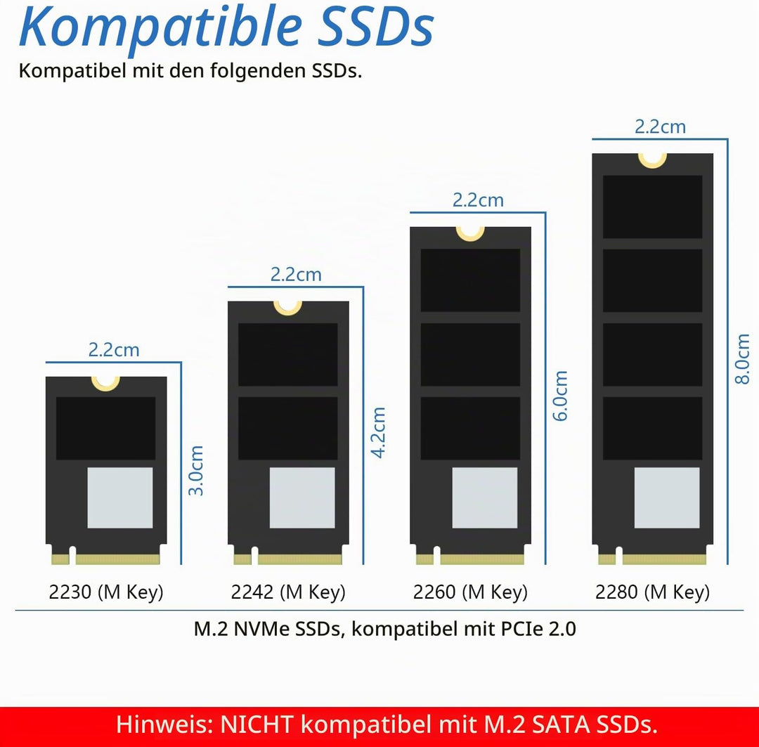 FREENOVE Quad M.2 NVMe SSD HAT for Raspberry Pi 5, M.2 Adapter AI HAT 4 Slots NAS RAID Kit, Solid St