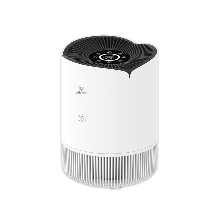 Vibrix PureFlow30 Luftreiniger – HEPA H13 Filter & Ionisator – 180m³/h CADR – Entfernt 99,95% Staub,
