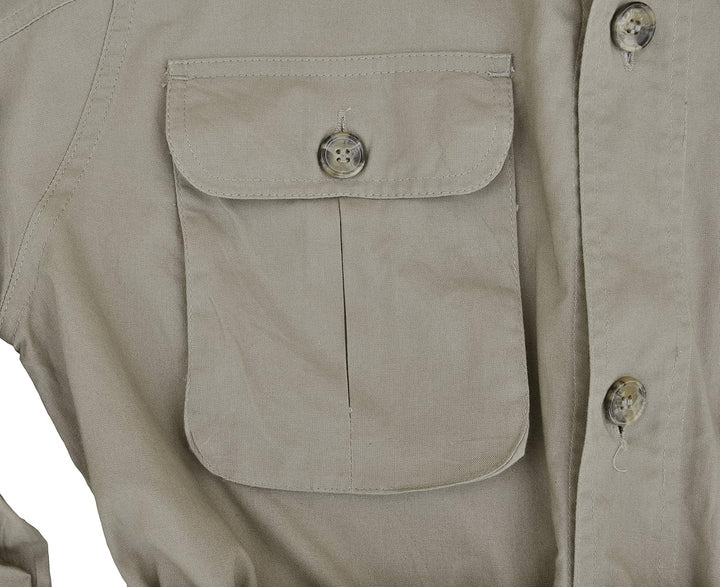 Tag Safari Jacke für Herren, leicht, mehrere Taschen, perfekt für Entdecker, Fotografen und Journali