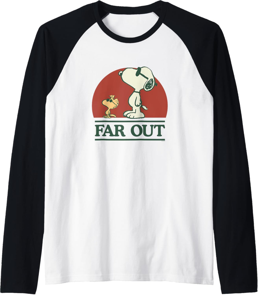 Peanuts - Snoopy Far Out Raglan