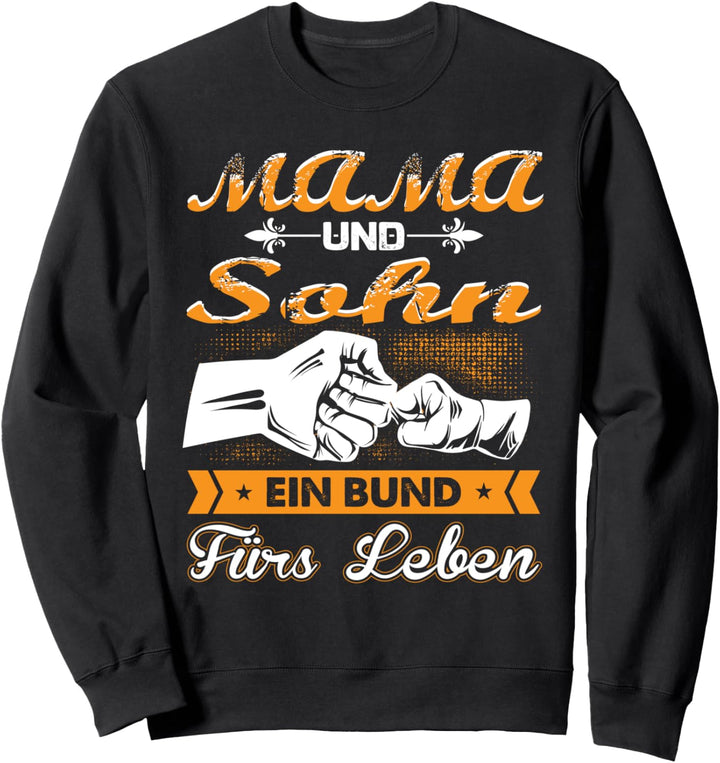 Mama Und Sohn Partnerlook Spruch Mutter Muttertag Sweatshirt