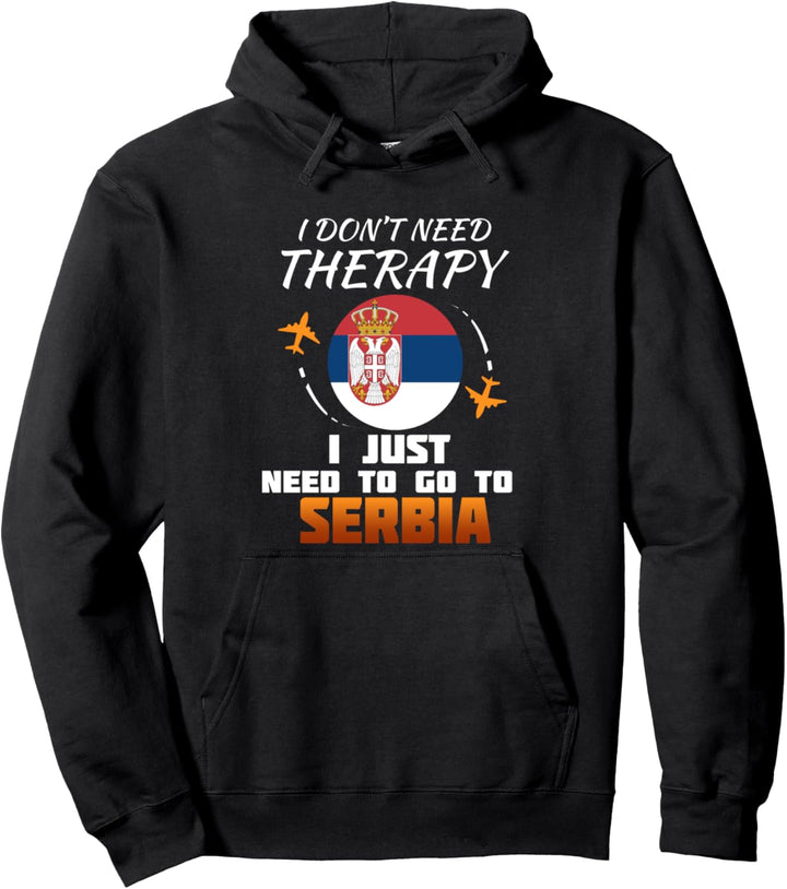 Serbische Flagge I Serbien Flagge I Urlaub Serbien Pullover Hoodie