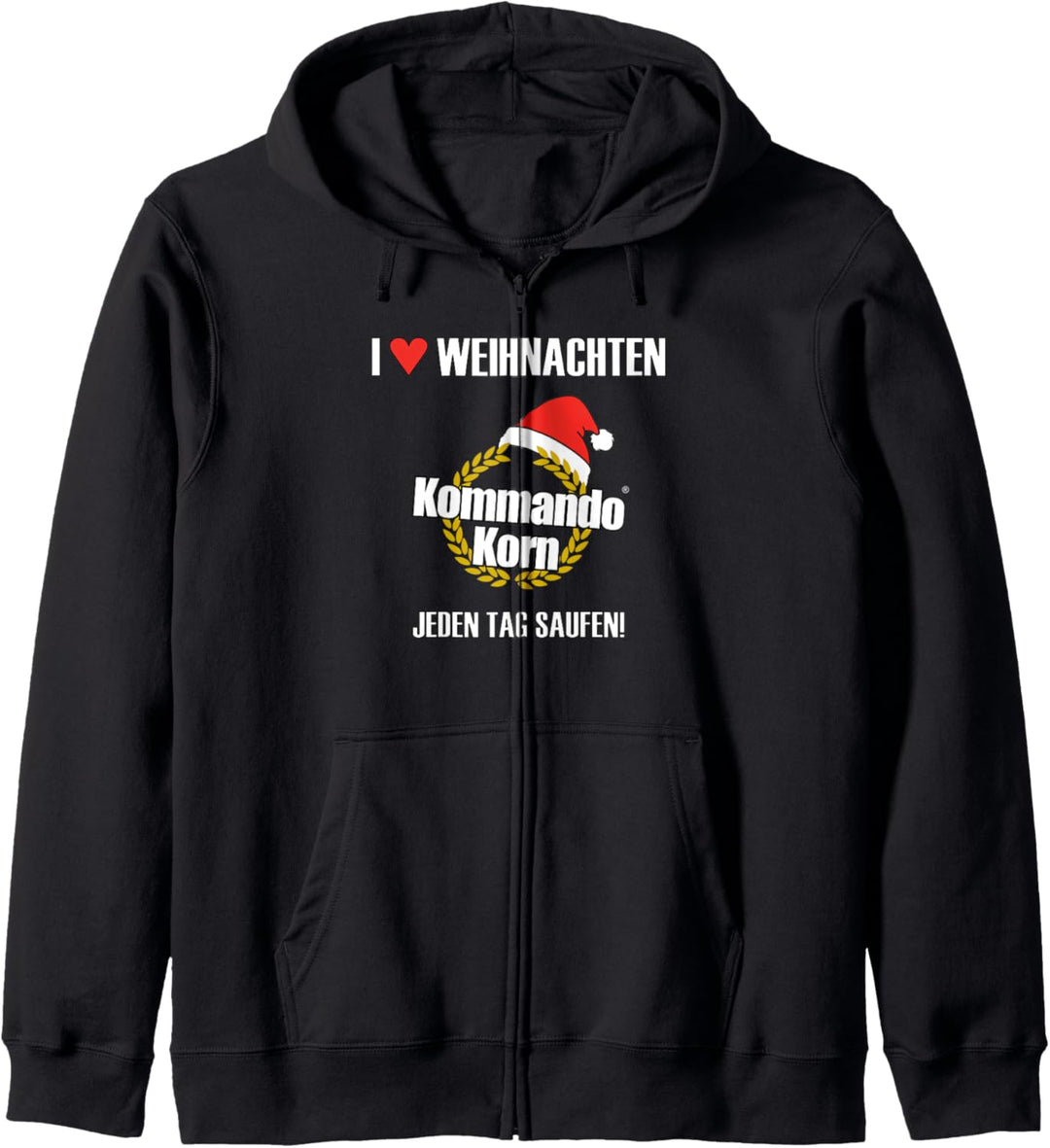 Kommando Korn Weihnachts Kapuzenjacke