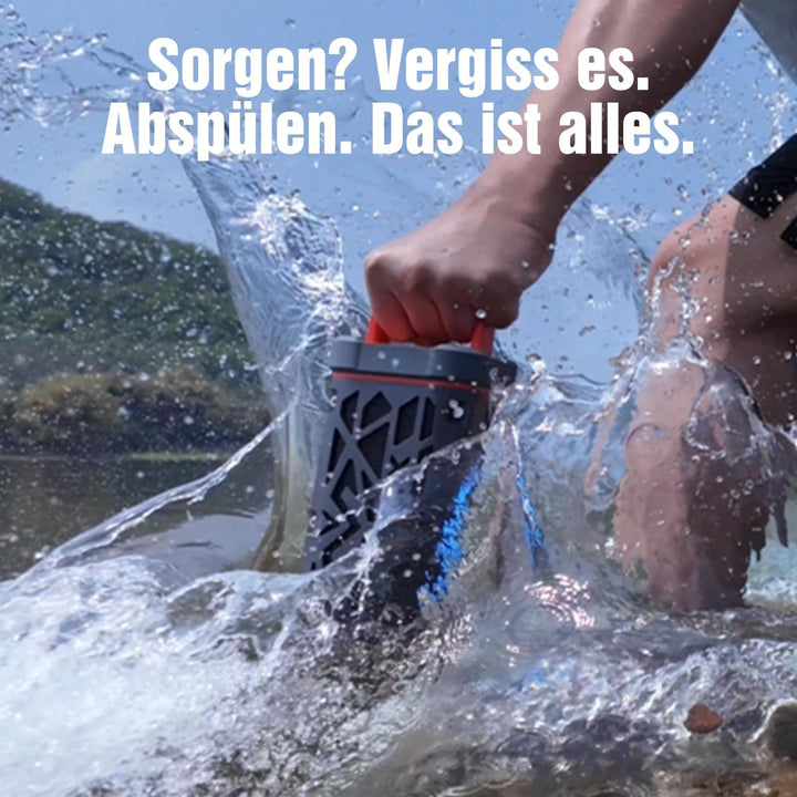 TRAVOR Aluminium Bluetooth Lautsprecher mit Magnet für Reise &amp; Camping | TWS &amp; Bass Boost für Camp,