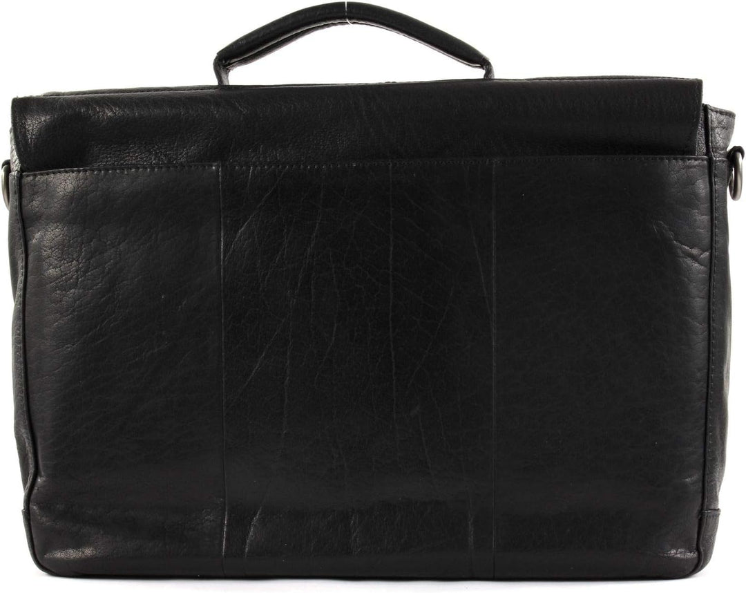 Strellson Leder Aktentasche L Coleman 2.0 black