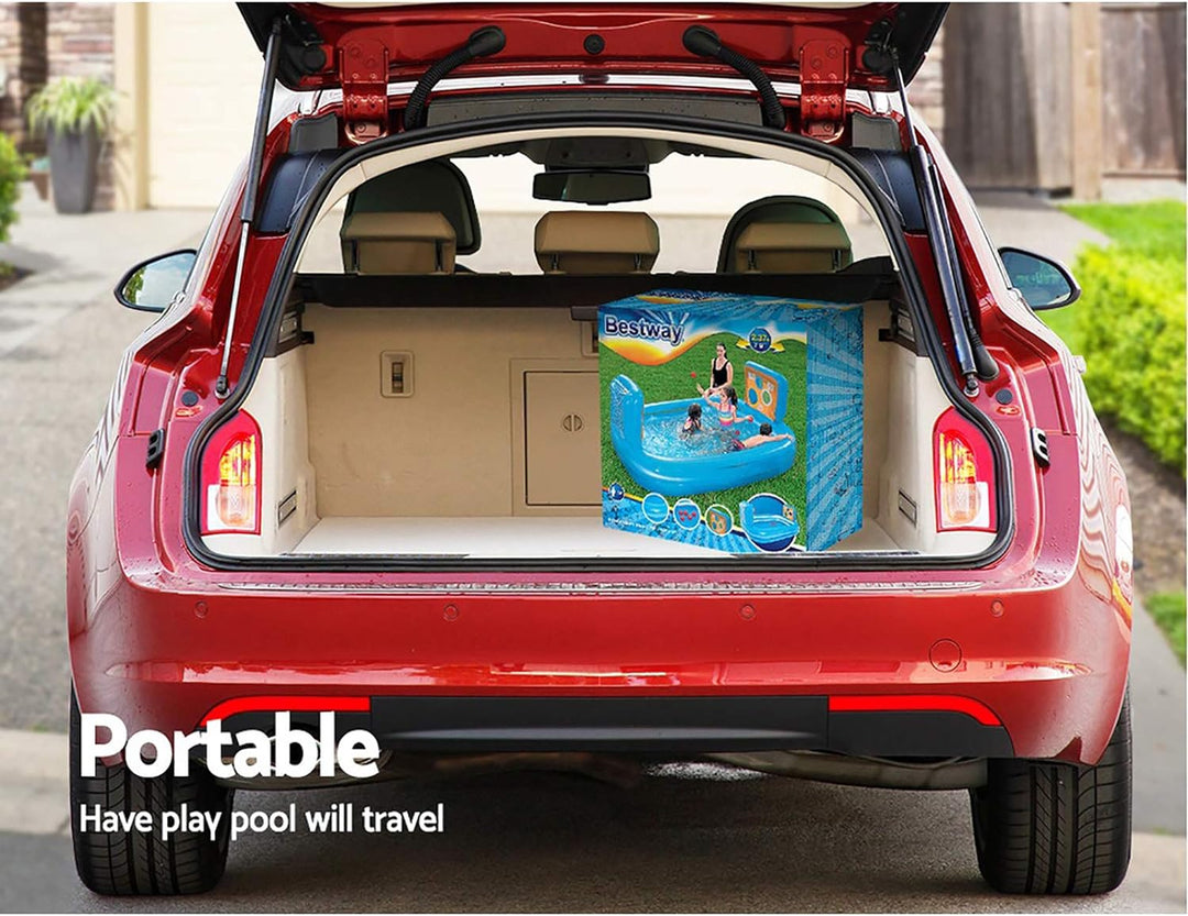 Bestway Family Pool, Torwand, 237 x 152 x 94 cm