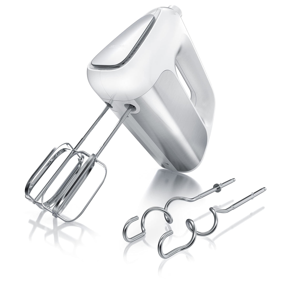 Arendo - Elektrischer Handmixer Handrührer 500 W - inkl. 2 Rührbesen und 2 Knethaken aus Edelstahl –