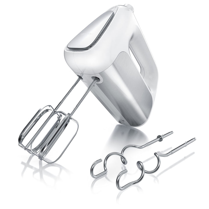 Arendo - Elektrischer Handmixer Handrührer 500 W - inkl. 2 Rührbesen und 2 Knethaken aus Edelstahl –