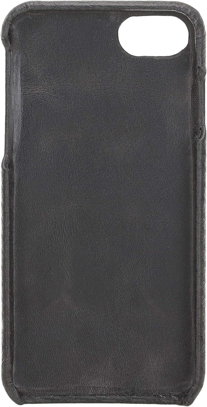 Solo Pelle Lederhülle für das iPhone SE 2020 - SE 2022 SE 3 Case Leder Hülle Ledertasche Backcover P